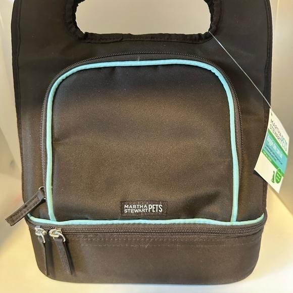 NWT: Martha Stewart Pets Dog Food Cooler bag and doggy daycare bag set - Picture 4 of 14